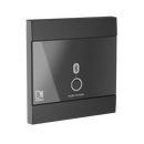 Audac WP220 Universal Wall Panel Bluetooth Receiver Input (Black)