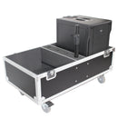 Prox X-RCF-evox8j8x2w ATA Style Flight Road Road pour RCF EVOX 8 J8 JMIX8 Le système de tableau d'enceintes s'adapte à deux haut-parleurs et sous-marins