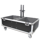 Prox X-RCF-evox8j8x2w ATA Style Flight Road Road pour RCF EVOX 8 J8 JMIX8 Le système de tableau d'enceintes s'adapte à deux haut-parleurs et sous-marins