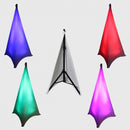 ProX X-SP2SC-WX2 Lot de 2 housses en Lycra pour trépied d'enceinte ou support d'éclairage 2 faces