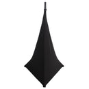 Prox x-sp3sc-blx2 à deux packs trois côtés de la couverture du support de haut-parleur (noir)