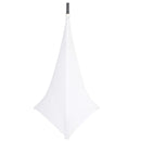 ProX X-SP3SC-WX2 Two-Pack Three Side Speaker Stand Cover Scrim (White)