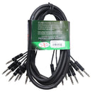 ProX XC-8TRS10 10 Ft. 8-Channel TRS-M to TRS-M Balanced Snake Cable