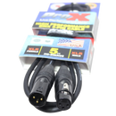 ProX XC-DMX05 5 Ft. DMX XLR3-M to XLR3-F High Performance Cable