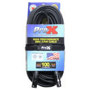 ProX XC-DMX100 100 Ft. DMX XLR3-M to XLR3-F High Performance Cable