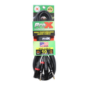 ProX XC-DSXM10 10 pi. Câble audio symétrique double 1/4" TRS-M vers double XLR3-M haute performance