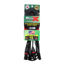 ProX XC-DXLR10 10 pi. Câble audio haute performance symétrique double XLR-M vers double XLR-F