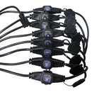 ProX XC-MEP14-529 120VAC NEMA15 Male to 9 Socket Female Power Extension Cord - 52 Ft.