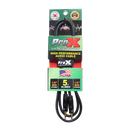 ProX XC-MM05 Câble audio haute performance équilibré TRS-M Mini 1/8" vers TRS-M Mini 1/8" - 5 pi.