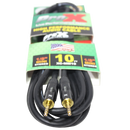 ProX XC-MM10 Câble audio haute performance équilibré TRS-M Mini 1/8" vers TRS-M Mini 1/8" - 10 pi.