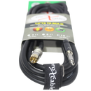 ProX XC-PR10 10 Ft. Unbalanced RCA Male to 1/4" Male High Performance Audio Cable