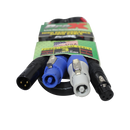 ProX XC-PWC14-XLR03 PowerCon/XLR Link Cable - 3ft