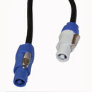 ProX XC-PWC14-06 14 AWG High Performance powerCON® Link Grey Male to PowerCON® Blue Male - 6ft