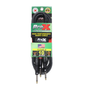 ProX XC-PYP10 1/4" TS-M to Dual 1/4" TS-M High Performance Audio Cable - 10 Ft.