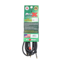 ProX XC-PYR10 Câble Y audio haute performance asymétrique 1/4" TS-M vers double RCA-M - 10 pi