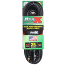 ProX XC-RXF25 25 pieds. Câble audio haute performance asymétrique RCA vers XLR3-F