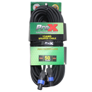 ProX XC-SS50 50 pieds. Câble de haut-parleur haute performance SpeakOn vers SpeakOn 12AWG