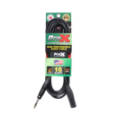 ProX XC-SXM10 10 Ft. Balanced XLR3-M to 1/4 TRS-M High Performance Audio Cable