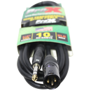 ProX XC-SXM10 10 Ft. Balanced XLR3-M to 1/4 TRS-M High Performance Audio Cable