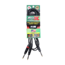 ProX XC-SYS05 1/4" TRS-M to Dual 1/4" TRS-M High Performance Audio Cable - 5 Ft.