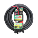 ProX XC-XLREC25 Power Cord/Audio Cable IEC Female to NEMA 15P & Balanced XLR-M to XLR-F - 25ft