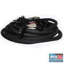 ProX XC-XLREC25 Power Cord/Audio Cable IEC Female to NEMA 15P & Balanced XLR-M to XLR-F - 25ft