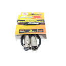 ProX XCP-XLR03 3 pieds. Câble de microphone audio symétrique XLR3-F vers XLR3-M Premium