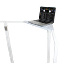 ProX XF-CSWX2 Ensemble universel d'étagères d'angle en aluminium pour façades DJ finition blanche