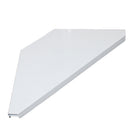 ProX XF-CSWX2 Ensemble universel d'étagères d'angle en aluminium pour façades DJ finition blanche