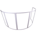 ProX XF-LUNA WH LUNA DJ Facade Matériel blanc à 5 panneaux avec kit Scrim blanc noir