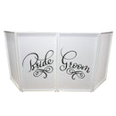 Prox XF-SBRGR20X2 Bride and Groom Facade Enhancement Smims (Script noir sur blanc)