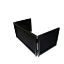 ProX XF-STTFB Black 6 Ft Tabletop Facade Replacement Scrim Set - 2 Front Panels and 2 Side Panels