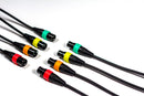 Zoom XLR-4C/CP XLR Microphone Cables w/ Color ID Rings