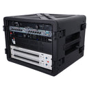 ProX XM-8U UltronX Watertight 8U Rack Space Molded Plastic Case - 18"
