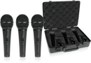 Behringer XM1800S 3 Dynamic Cardioid Vocal Microphones Set Of 3