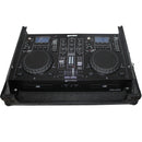 ProX X-19MIX7UBL Flight Case for Gemini CDM-4000 DJ Media Player (Black on Black)