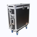 ProX XS-AHQU24DHW Flight-Road Case pour mélangeur Allen et Heath QU-24 avec niche et roues