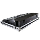 ProX XS-BX32DHW Flight Hard Road Case ProX Mixer Case with Doghouse and Wheels fits Behringer X32
