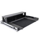 ProX XS-BX32DHW Flight Hard Road Case ProX Mixer Case with Doghouse and Wheels fits Behringer X32