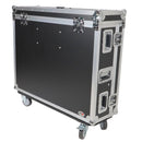 ProX XS-BX32DHW Flight Hard Road Case ProX Mixer Case with Doghouse and Wheels fits Behringer X32