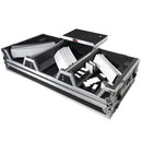Prox XS-CDM3000wlt Flight Case DJ Coffin For Pioneer Mixer DJM-900NXS2 et 2 CDJ-3000 W-Wheels et Shelf d'ordinateur portable