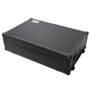 ProX XS-DDJREV7WLTBL Flight case style ATA pour contrôleur DJ Pioneer DDJ-REV7 avec étagère pour ordinateur portable (noir)