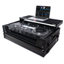ProX XS-DDJREV7WLTBL Flight case style ATA pour contrôleur DJ Pioneer DDJ-REV7 avec étagère pour ordinateur portable (noir)