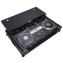 ProX XS-DDJREV7WLTBL Flight case style ATA pour contrôleur DJ Pioneer DDJ-REV7 avec étagère pour ordinateur portable (noir)
