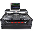 ProX XS-PRIME2 LTBL ATA Flight Case For Denon PRIME 2 DJ Controller w/Laptop Shelf 1U Rack Space (Black)