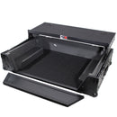 ProX XS-PRIME2 LTBL ATA Flight Case For Denon PRIME 2 DJ Controller w/Laptop Shelf 1U Rack Space (Black)