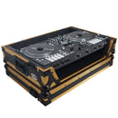 ProX XS-RANEONE-W-FGLD ATA Flight Style Road Case for RANE ONE DJ Controller w/Wheels (Limited Edition Gold)