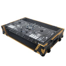 ProX XS-RANEONE-W-FGLD ATA Flight Style Road Case for RANE ONE DJ Controller w/Wheels (Limited Edition Gold)