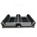 ProX XS-SCDM12W Lecteur CD simple et boîtier de mixage 12" avec roues à profil bas et poignée rétractable 