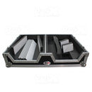 ProX XS-SCDM12W Lecteur CD simple et boîtier de mixage 12" avec roues à profil bas et poignée rétractable 